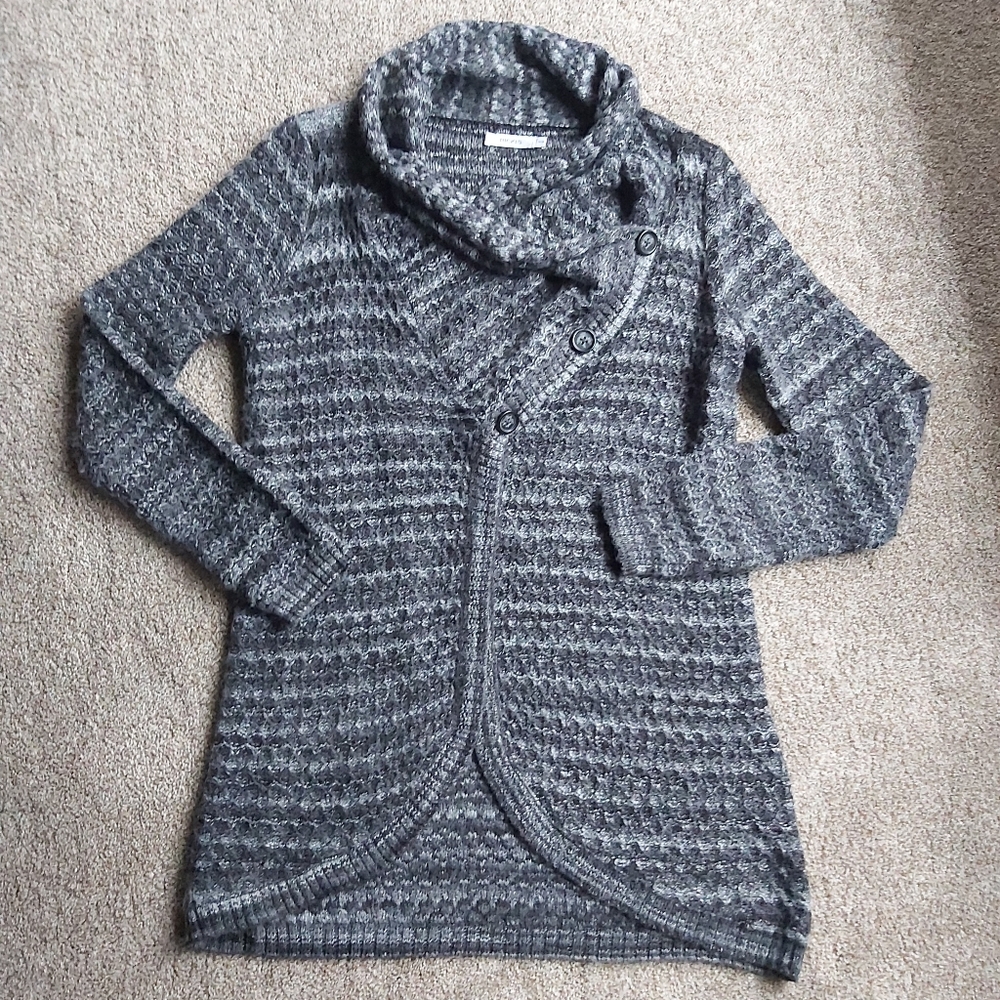 Ricki's Grey Mix Knit Cardigan